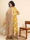 AV Viscose Printed Anarkali Kurti With Bottom Dupatta Online Wholesale